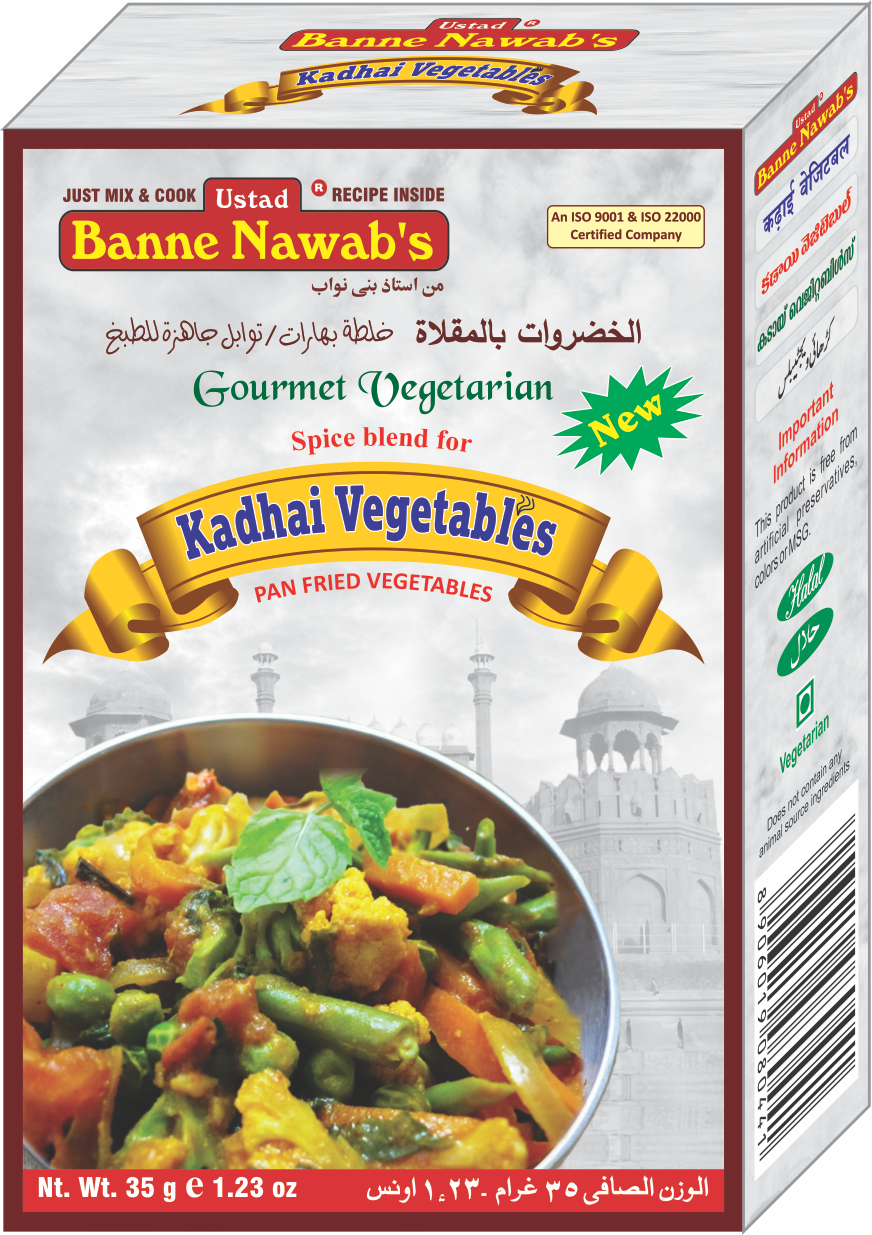 Ustad Banne Nawab's Kadhai Vegetable Masala