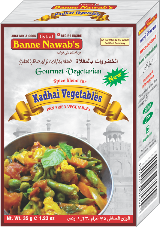 Ustad Banne Nawab's Kadhai Vegetable Masala