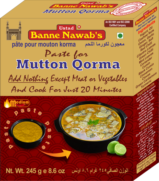 Ustad Banne Nawab's Mutton Qorma Paste